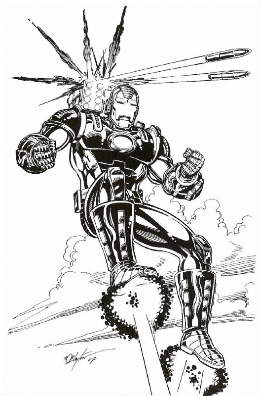 Bob Layton War Machine, in larry clay's GONE, GONE, GONE (SOLD ART ...